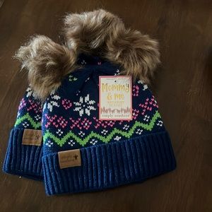 Simply Southern Mommy &Me Soft & Fuzzy Beanie New with Tags